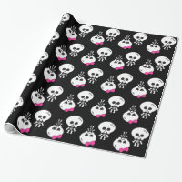 lindo kawaii emo boy chica skeletons skullies