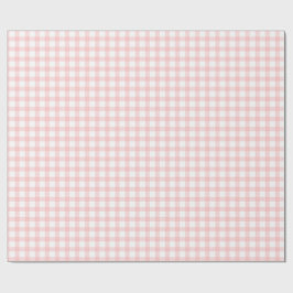 Papel De Regalo Lindo patrón de cuadros rosa retro