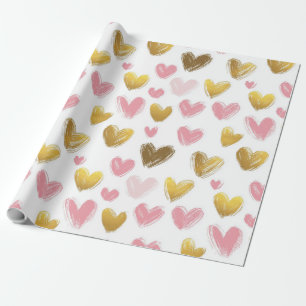 Papel De Regalo lindo y hermoso patrón para el día de San Valentín