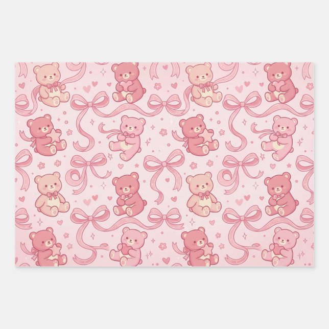 Papel de regalo lindo y moderno (Anverso)