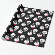 lindos kawaii emo niños niñas esqueletos calaveras