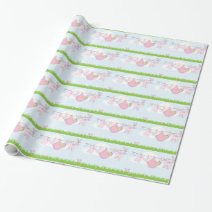 Papel De Regalo Línea Cute Baby Clothes