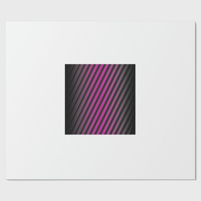 Papel De Regalo Líneas Difusas Moradas (Superficie plana)