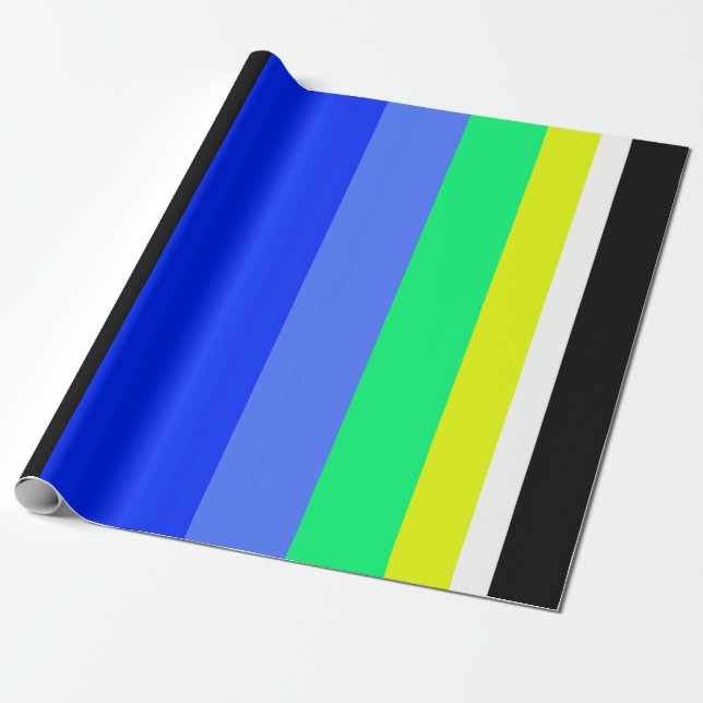 Papel De Regalo Líneas oscuras (Desenrollado)