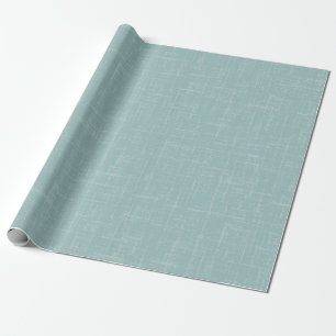 Papel De Regalo Lino gris-turquesa