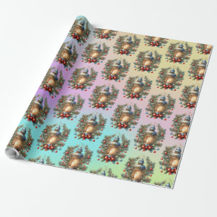 Papel De Regalo Linterna de navidades