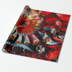 Papel De Regalo Linterna roja
