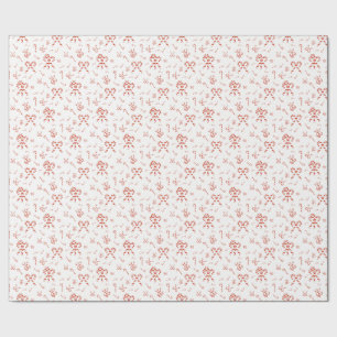 Papel De Regalo Lío de bastones de caramelo