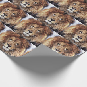 PAPEL DE REGALO LION MALE