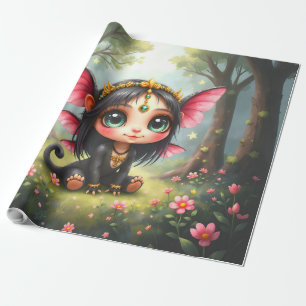 Papel De Regalo Liora – Guardiana de las Estrellas Pequeñas. 