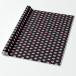 Papel De Regalo Lips rosas simples en fiesta negro<br><div class="desc">Haz que tus regalos sean inolvidables con nuestros labios rosados de "Moda Kiss" sobre papel de envolvimiento de Fiestas negros. Este atrevido y elegante papel de envoltura es perfecto para agregar un toque de glamour a cualquier ocasión, desde fiestas de cumpleaños y duchas de novias hasta modas de eventos de...</div>