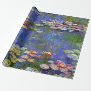 Papel De Regalo Lirios de agua de Monet