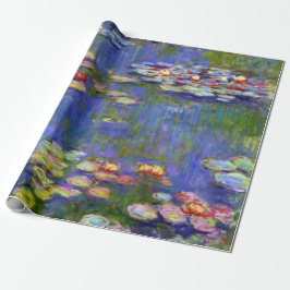 Papel De Regalo Lirios de agua por Monet