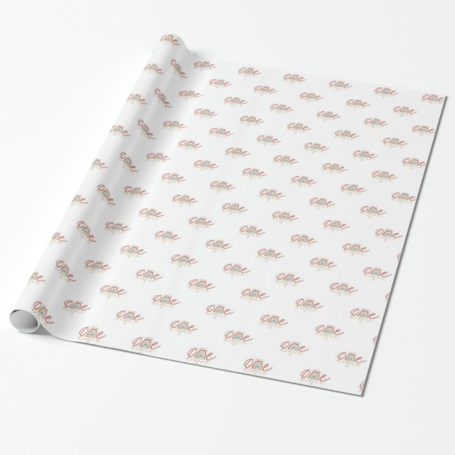 Papel De Regalo Little Miss ONEderful - Wrapping Paper (Desenrollado)