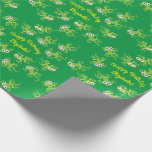 Papel De Regalo Lizard Birthday Party<br><div class="desc">Adorable lagarto de lagartijas color lindo diseño de fiesta de cumpleaños es perfecto para un niño que ama a los reptiles por su celebración de cumpleaños! El aspecto moderno es la forma perfecta de celebrar a tu pequeño que ama los lagartos y los animales en su primer cumpleaños o en...</div>
