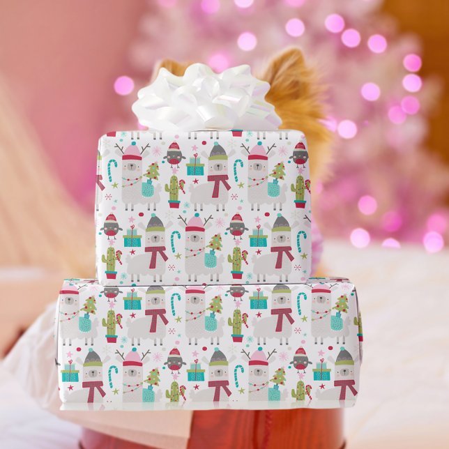 Papel De Regalo Llama tiene fúnebre festividad de algunos Navidade (Subido por el creador)