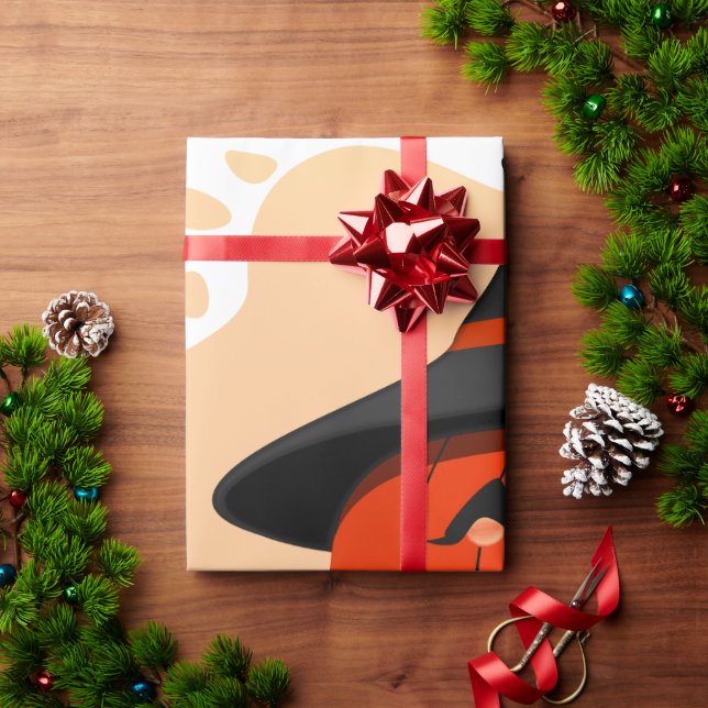 Papel De Regalo Llamado de Espíritu de Halloween (Regalo de vacaciones)