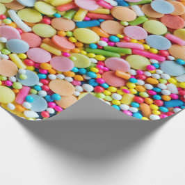 Papel De Regalo Llamarada de confeti de caramelo Fiesta pastel de