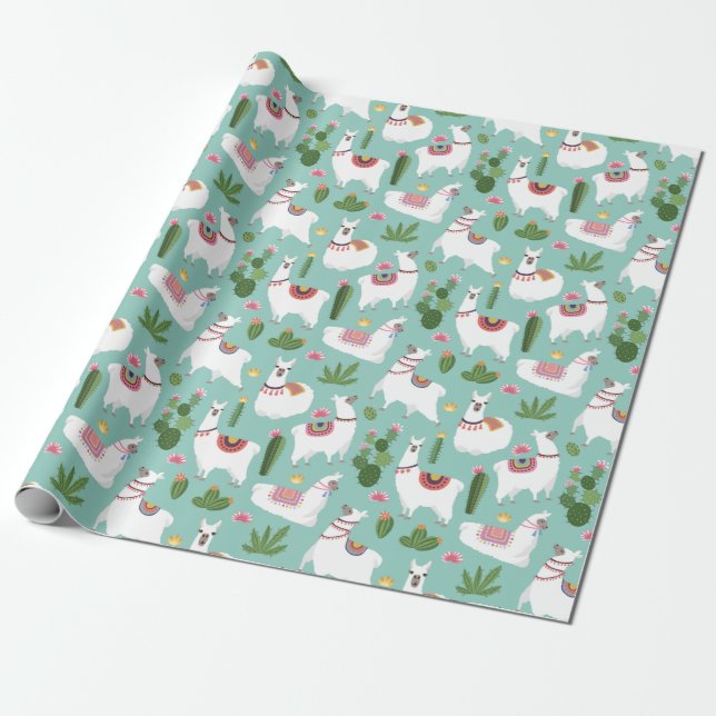 Papel De Regalo Llamas (Desenrollado)