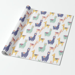 Papel De Regalo Llamas