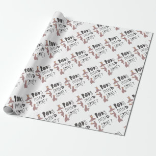 Papel De Regalo Llamas de yoga