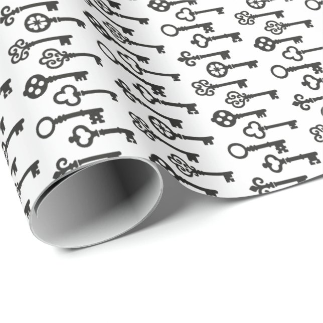 Papel De Regalo Llaves (Esquina del rollo)