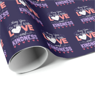 Papel De Regalo Lleno de Amor y Bondad - Positividad