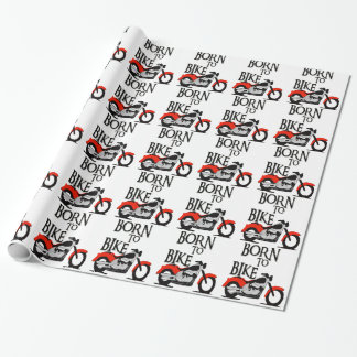 Papel De Regalo Llevado Bike