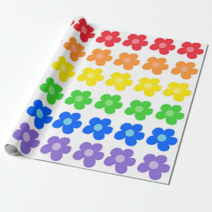 Papel De Regalo Lluvia arcoiris LGBT Orgullo gay Libertad e Iguald