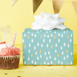 Papel De Regalo Lluvias Lluvias Lluvias Lluvias Lluviosas de color