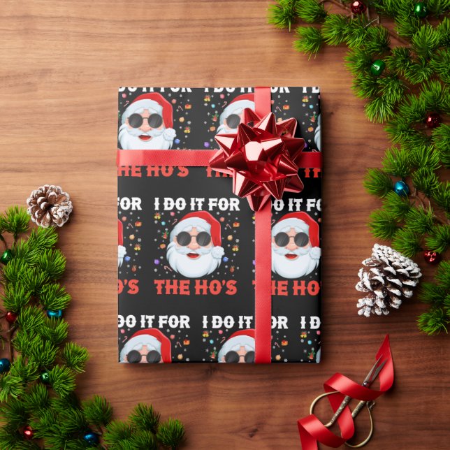 Papel De Regalo Lo hago por los Santa Navidades de Ho (Regalo de vacaciones)