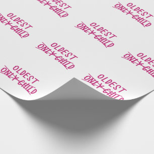 Papel De Regalo Lo más viejo con sólo un niño cruzado