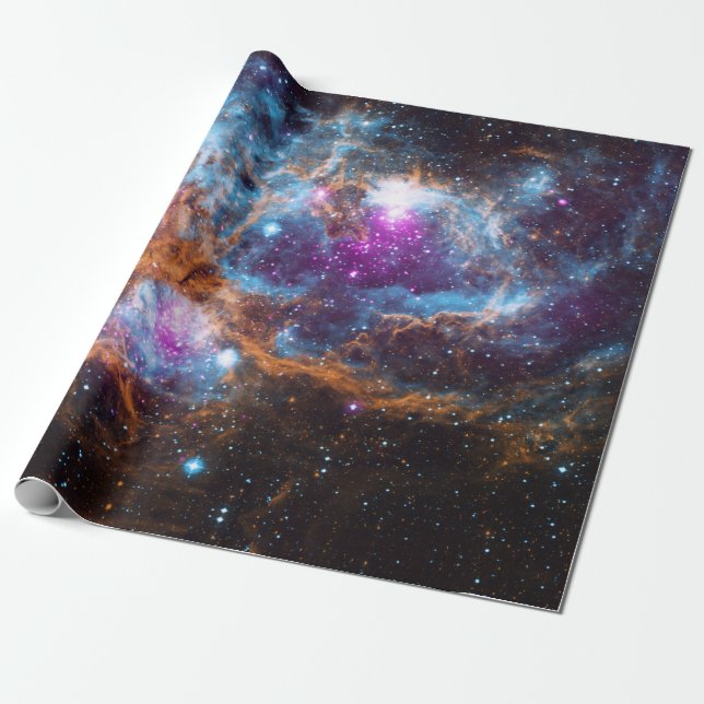 Papel De Regalo Lobster Nebula (Desenrollado)