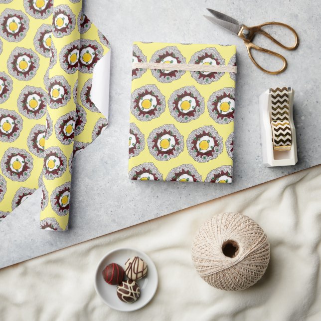 Papel De Regalo Loco Moco Cocina hawaiana Alimentos Rice Hamburger (Artesanía)