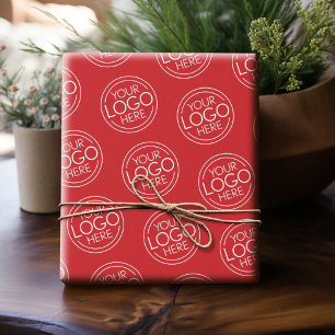 Papel De Regalo Logotipo básico de negocios de oficina con informa