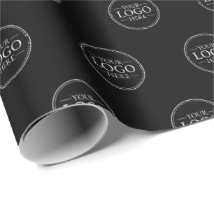 Papel De Regalo Logotipo comercial de personalizado