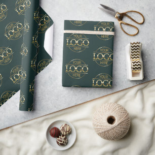 Papel De Regalo Logotipo comercial de personalizado con promoción 
