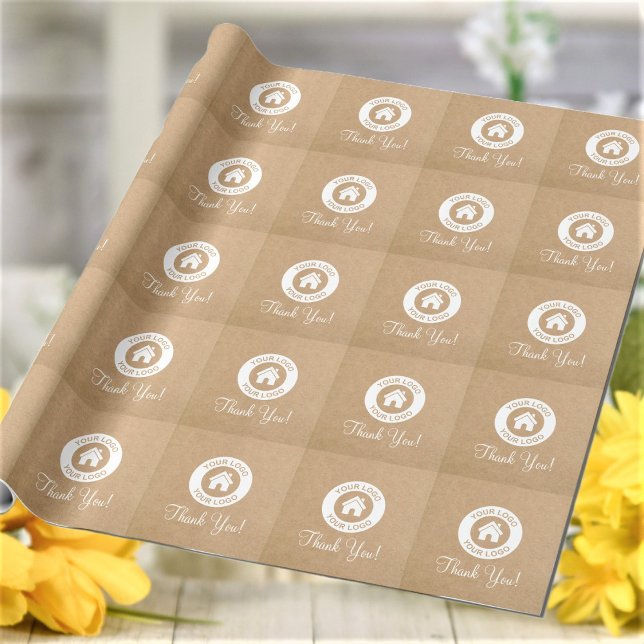 Papel De Regalo Logotipo comercial de personalizado Estilo Kraft G (Subido por el creador)
