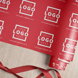 Papel De Regalo Logotipo comercial promocional para personalizados