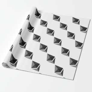 Papel De Regalo Logotipo de Ethereum solamente