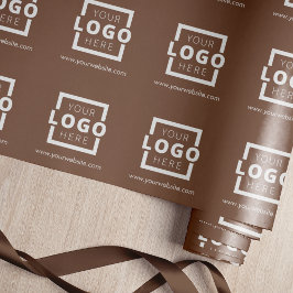 Papel De Regalo Logotipo de promoción de negocios personalizado co