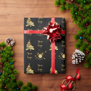 Papel De Regalo Logotipo del Personalizado minorista del Árbol de 