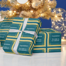 Papel De Regalo Logotipo elegante, foto y estrellas, felicitación