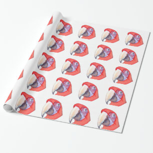 Papel De Regalo Loro del Macaw de Greenwing