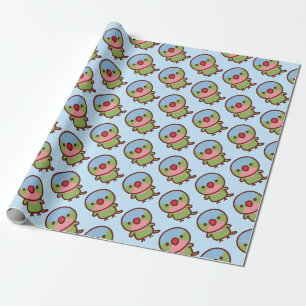 Papel De Regalo Loro princesa