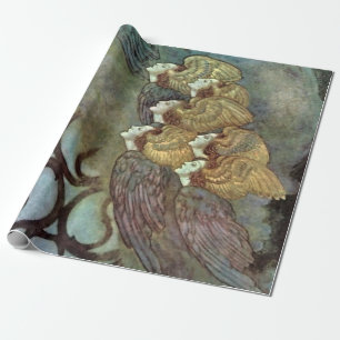 Papel De Regalo “Los ángeles” de Edmund Dulac