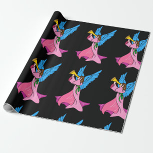 Papel De Regalo Los ángeles jugando a la trompeta