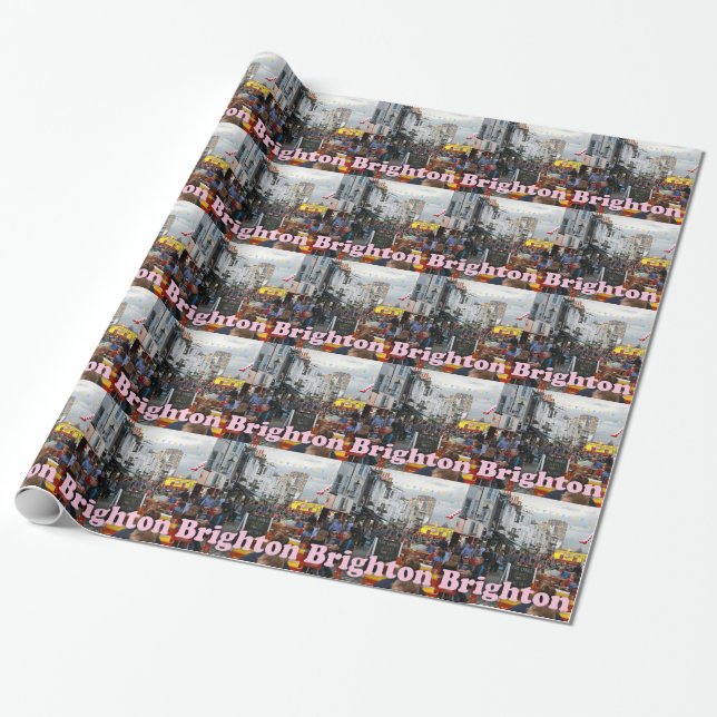 Papel De Regalo Los carriles Brighton (Desenrollado)
