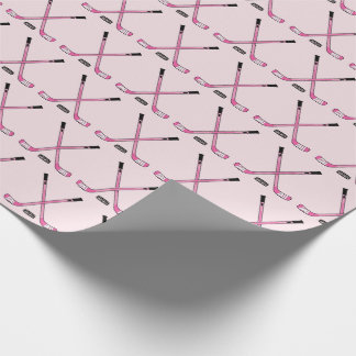 Papel De Regalo Los Chicas cruzan las varas de hockey y se echan a