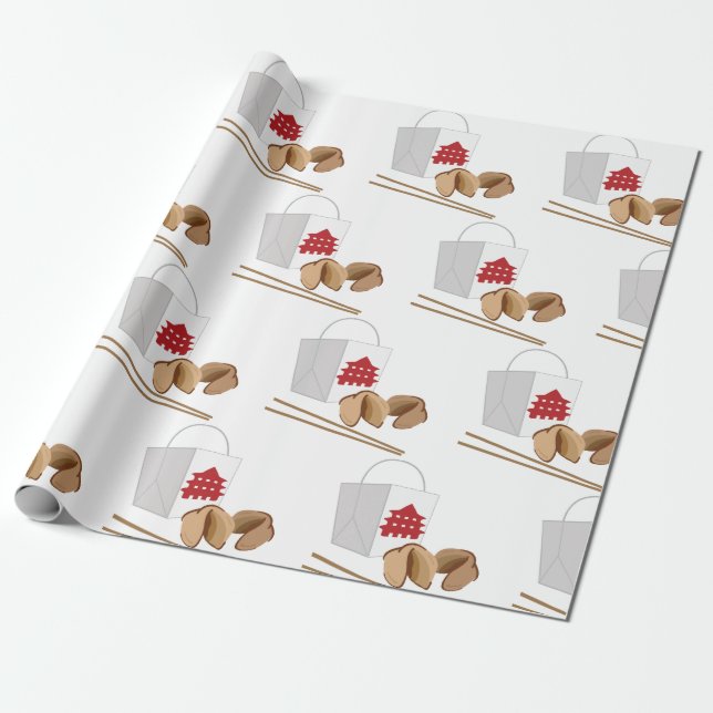 Papel De Regalo Los chinos se llevan (Desenrollado)